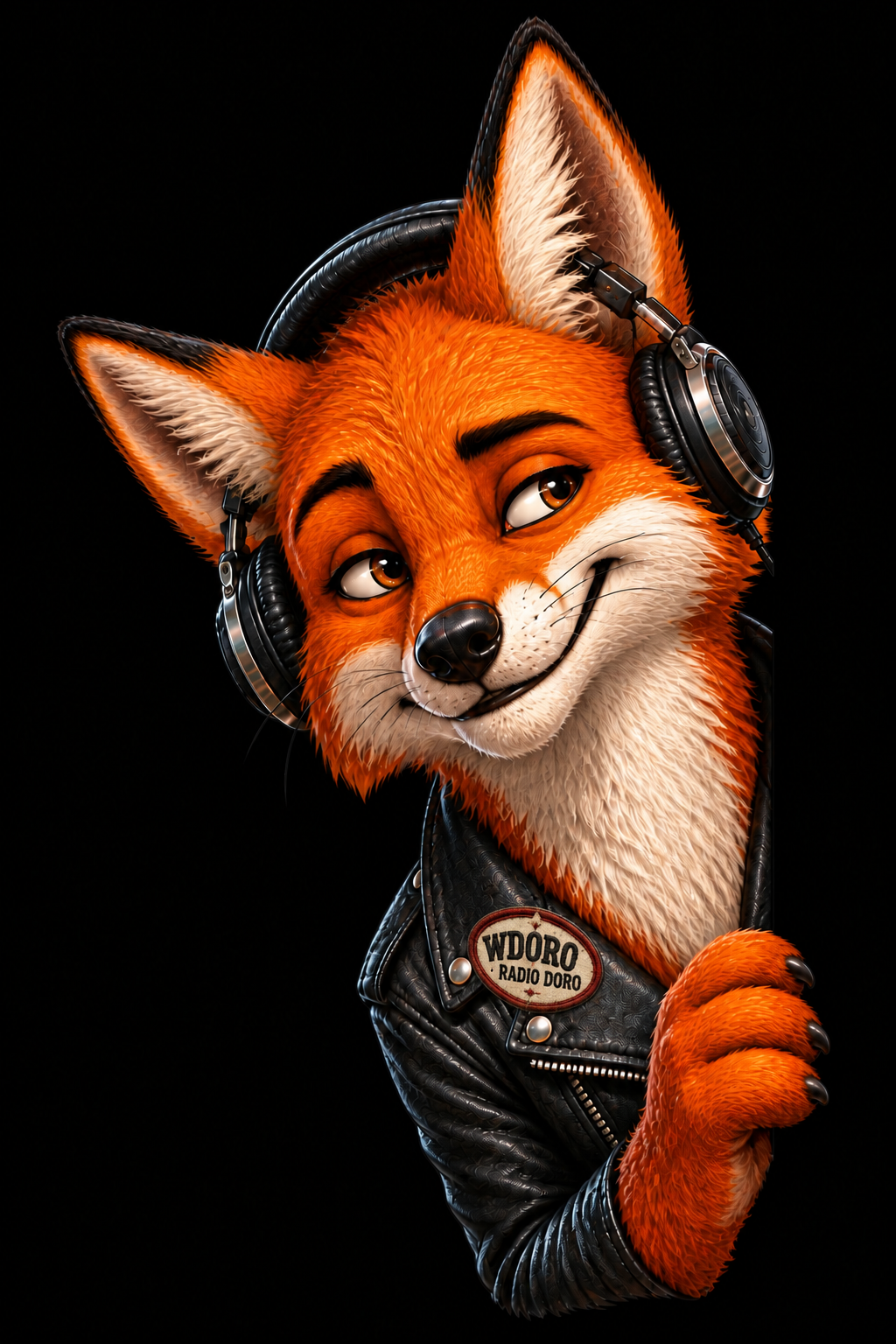 Foxy, WDORO's rock-radio mascot